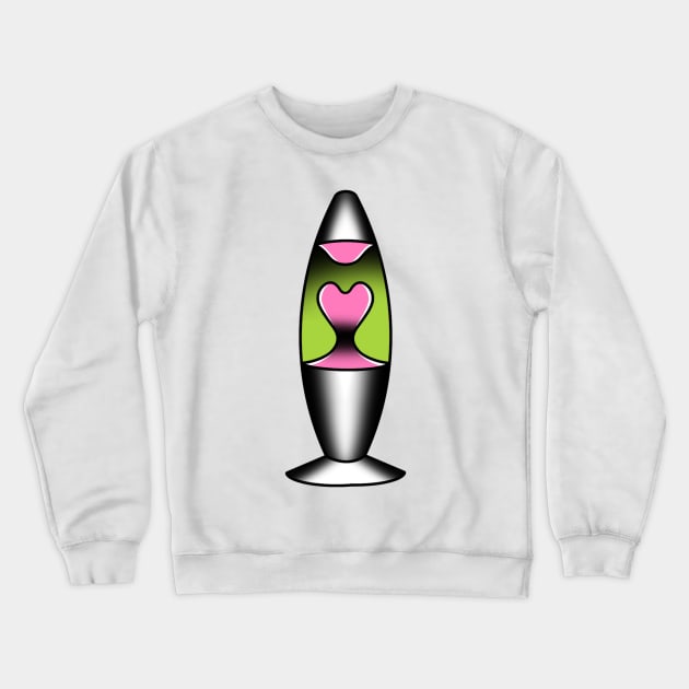 Cutesy Lava Lamp Crewneck Sweatshirt by drawingsbydarcy